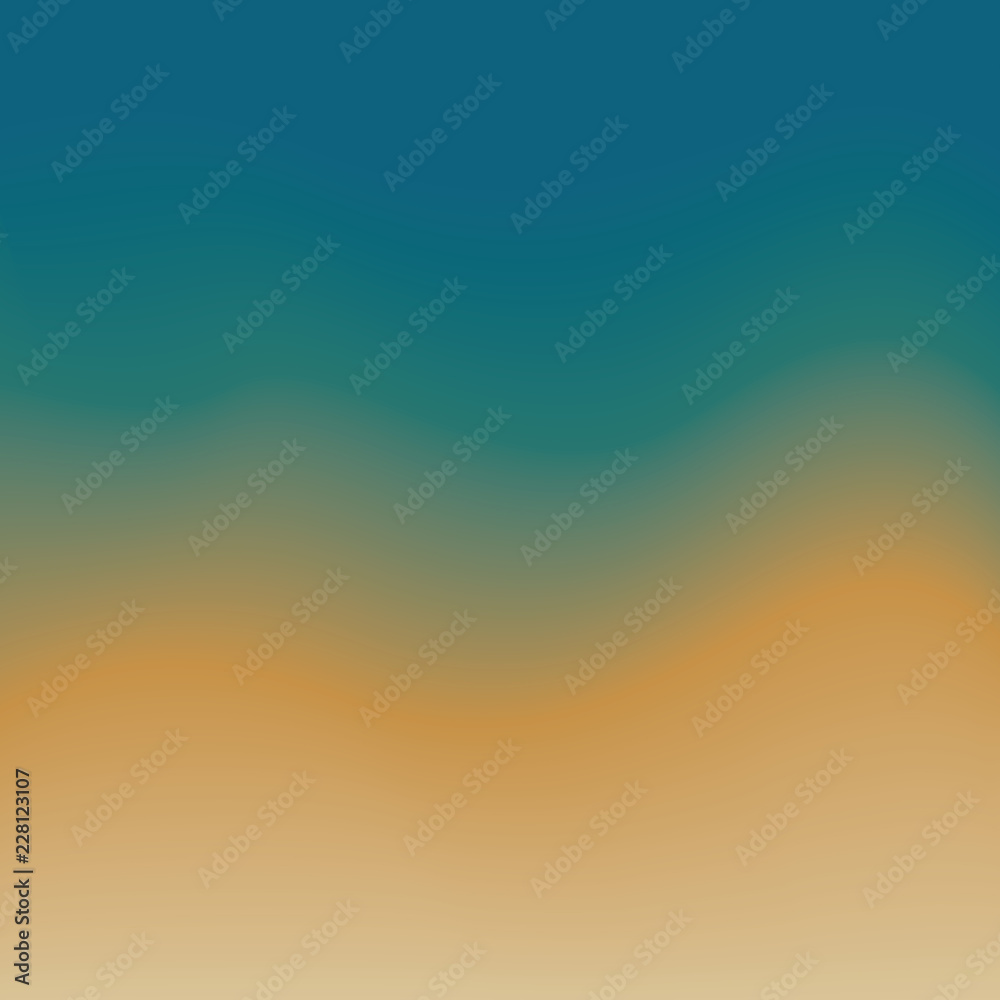 Sea and beach on blur background. Abstract background.