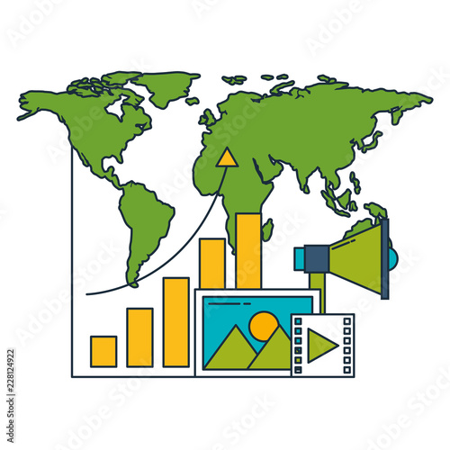 business statistics world advertising picture