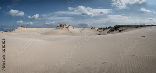 Slowinski national park  sand dunes  Poland