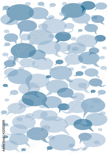 speak bubbles background