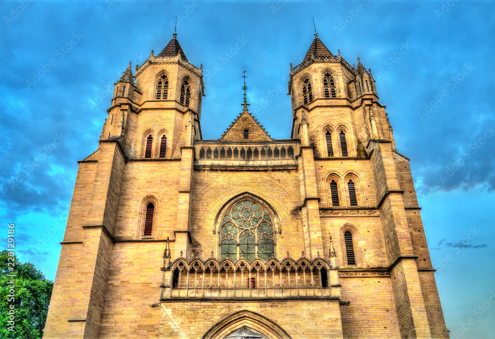 Saint Benignus Cathedral of Dijon in France