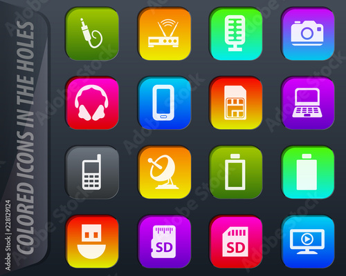 Free Download Hi tech icons set - GFXLoad