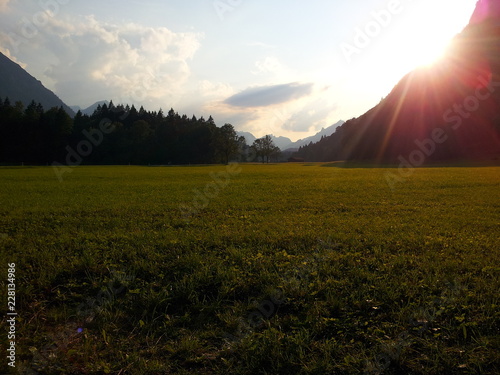 Ettal, Bayern, Oberbayern, Berge, magic moments photo