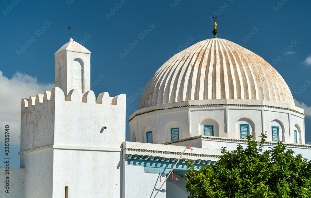 White Mosque in Medina of Kairouan. A UNESCO world heritage site in Tunisia
