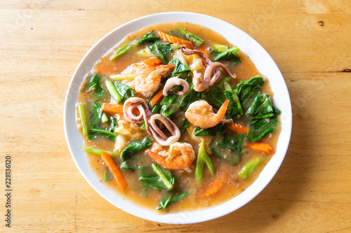 Seafood Rad na:Thai food