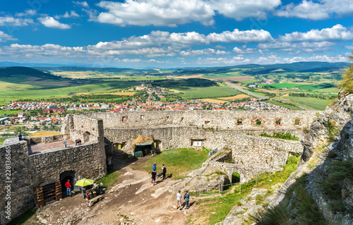 Spis Castle, a UNESCO world heritage site in Slovakia photo