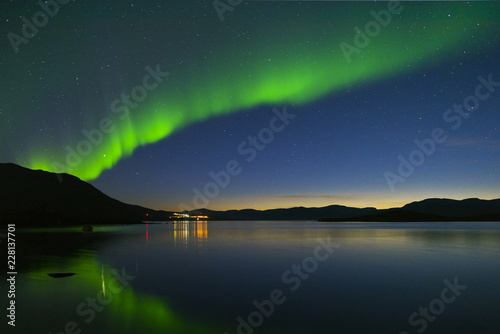 Aurora borealis in Northern Sweden © Nazzu
