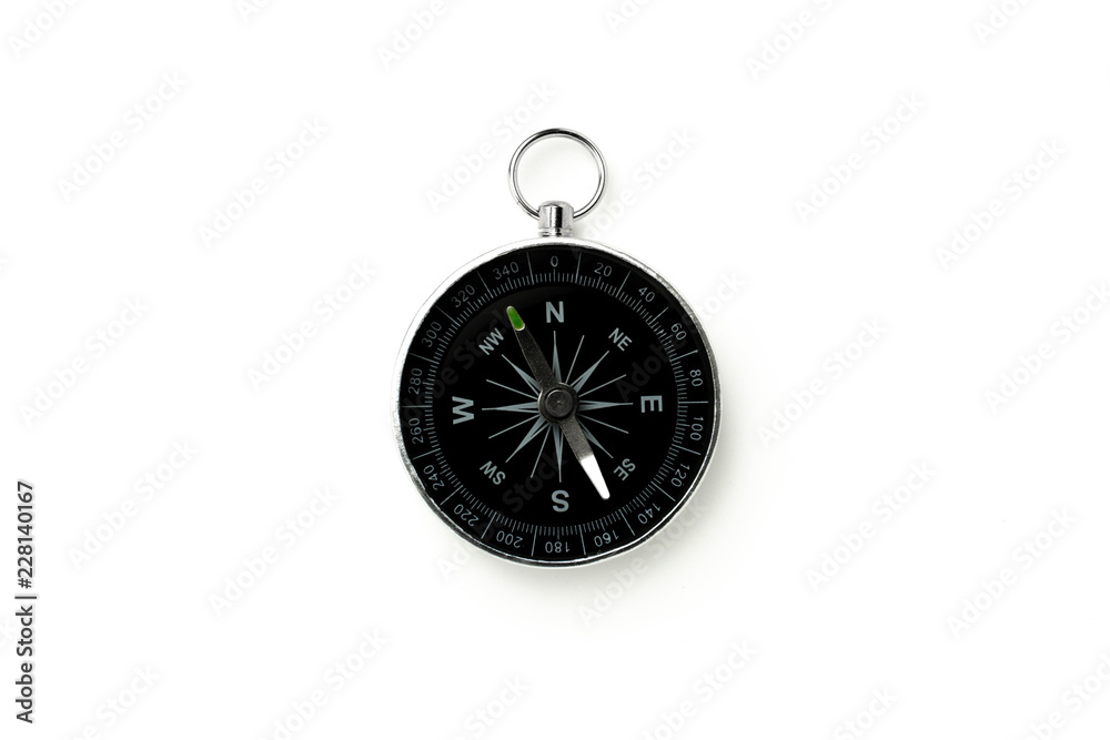 compass isolated on white background.