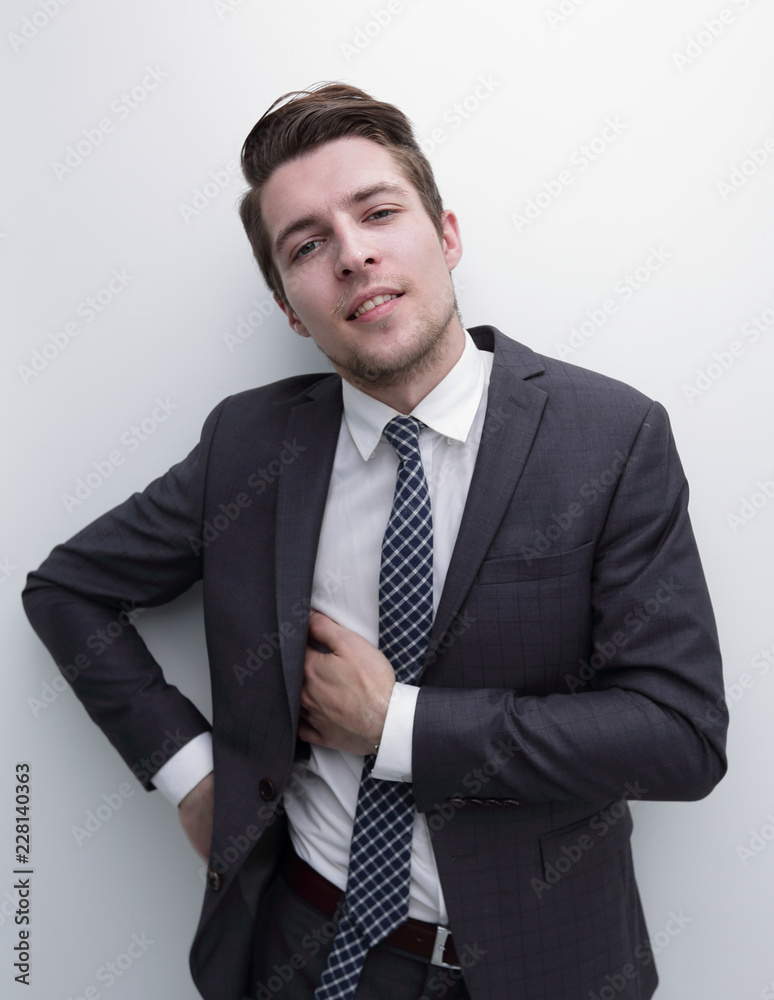 closeup.serious businessman. closeup.serious businessman.