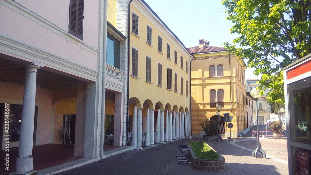street in the old Italian town