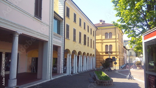 street in the old Italian town