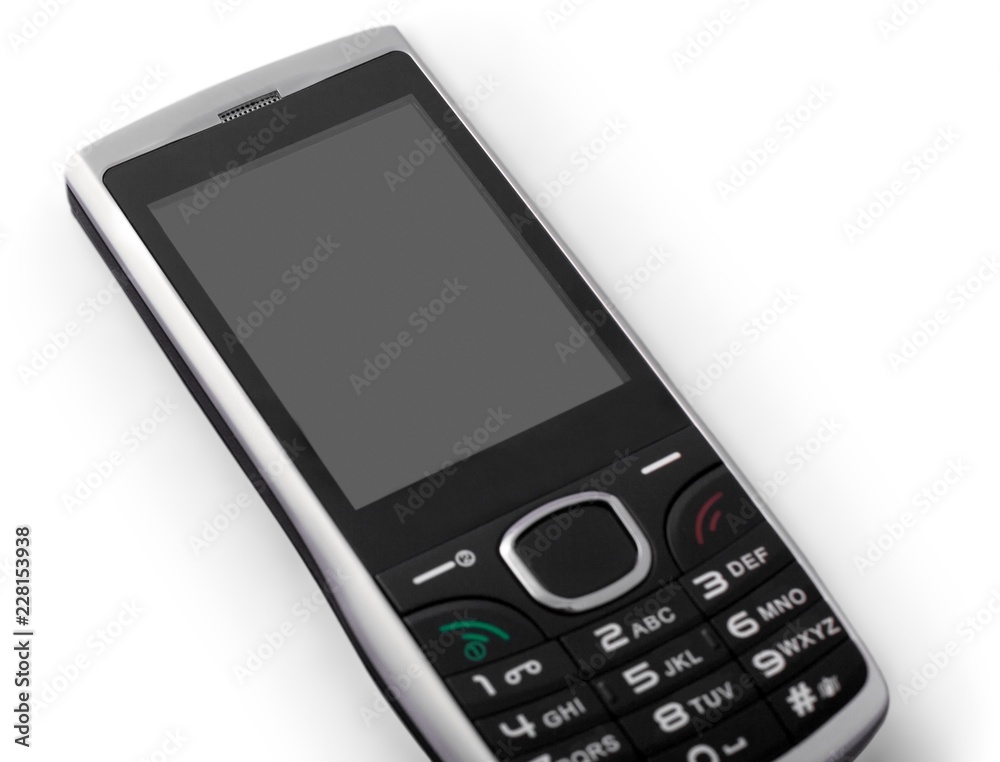 Cell phone with a keypad Cell phone with a keypad