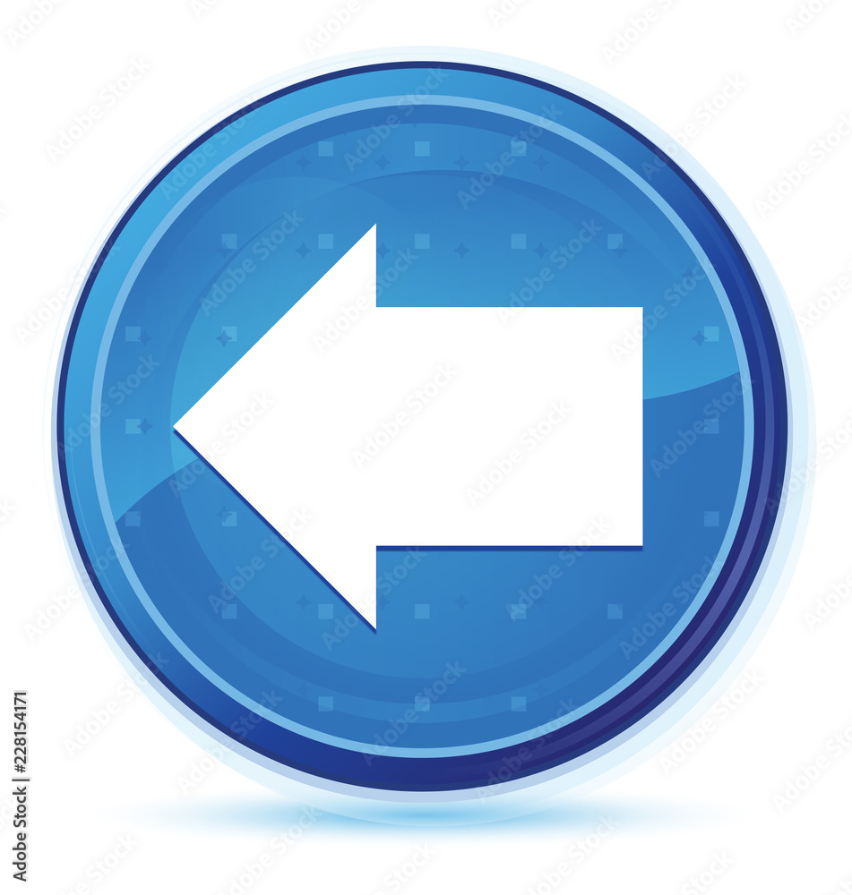 Back arrow icon midnight blue prime round button Back arrow icon midnight blue prime round button