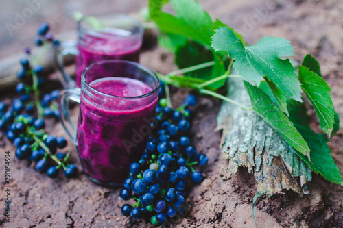 Bild auf Leinwand Grape juice