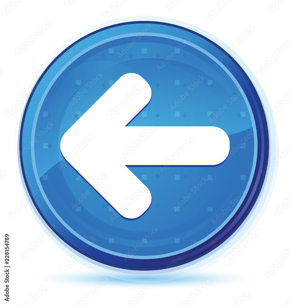 Back arrow icon midnight blue prime round button Back arrow icon midnight blue prime round button