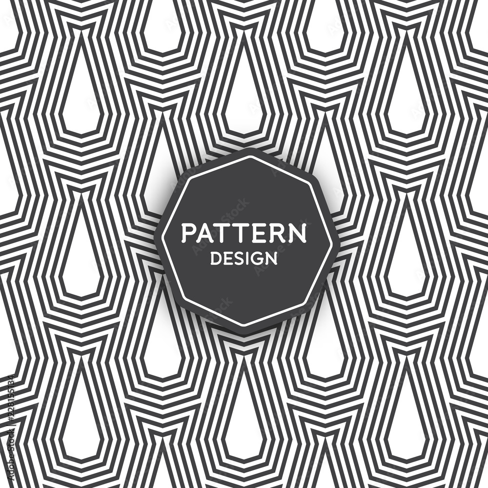 Abstract clean minimal geometric pattern background with lines - raindrop shape Abstract clean minimal geometric pattern background with lines - raindrop shape