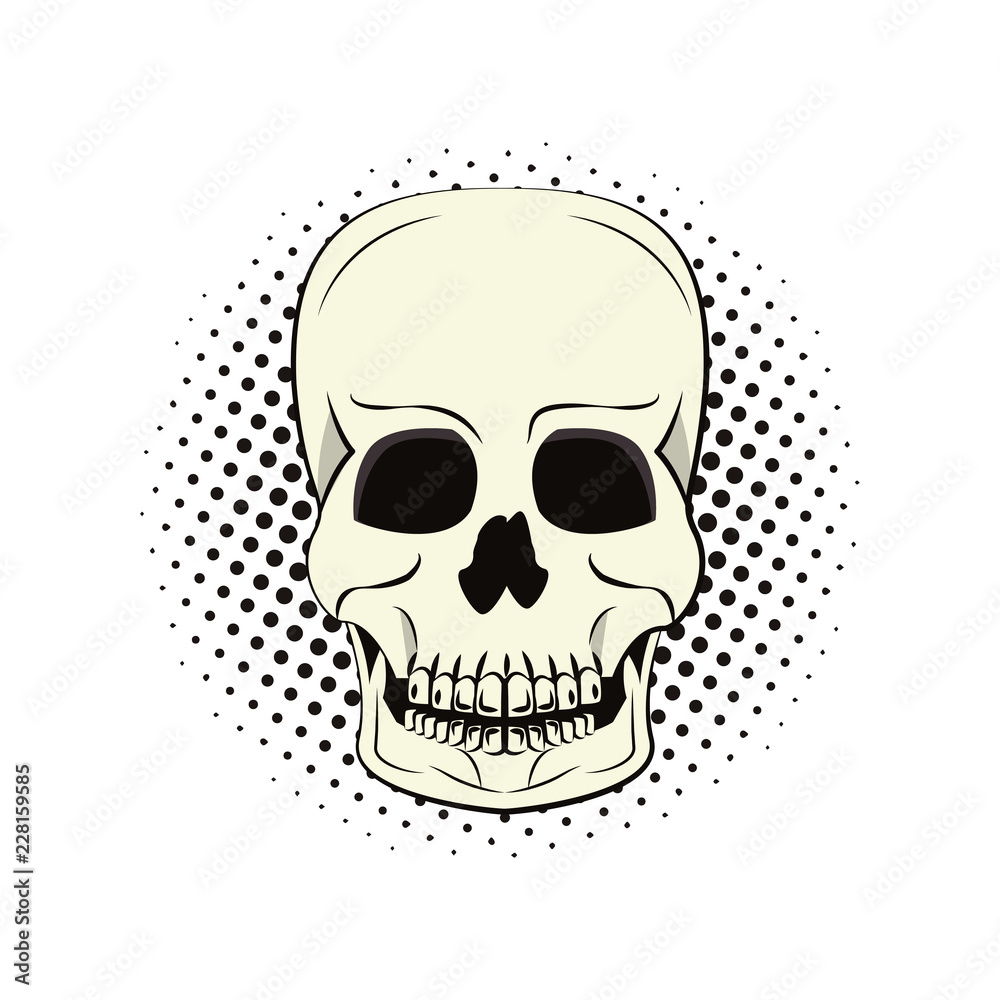 Skull cool sketch