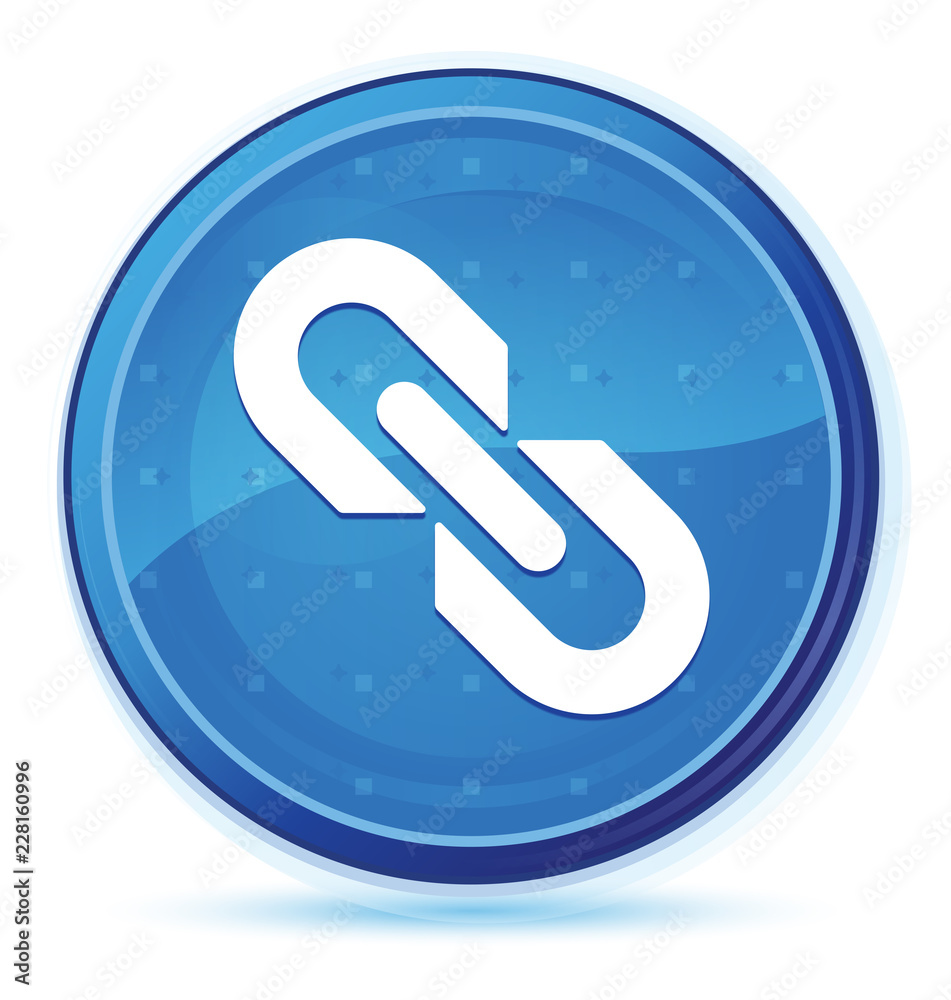 Link icon midnight blue prime round button Link icon midnight blue prime round button