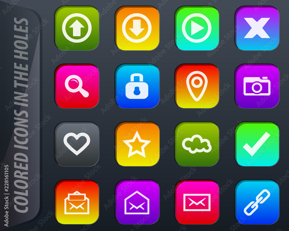 User Interface icons set User Interface icons set