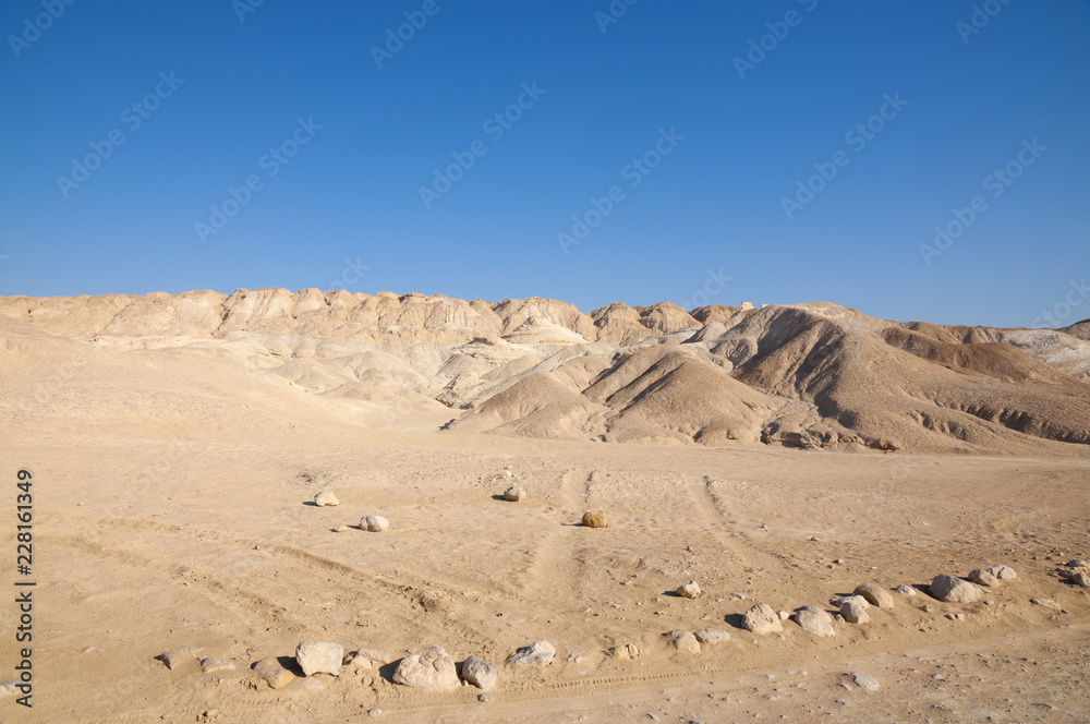 Yehuda mountains and the Dead Sea