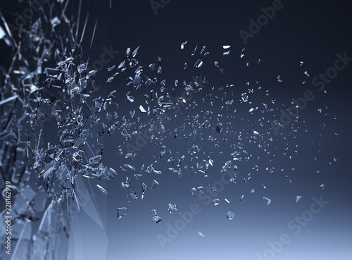 Foto Broken glass