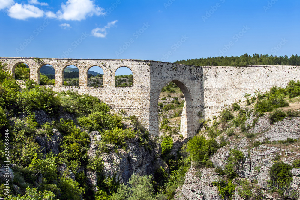 Karabuk, Turkey, 21 May 2013: Incekaya Aqueduct at Safranbolu