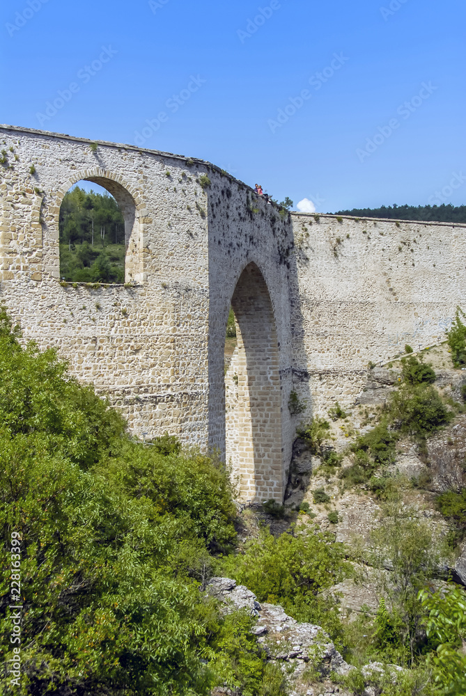 Karabuk, Turkey, 21 May 2013: Incekaya Aqueduct at Safranbolu