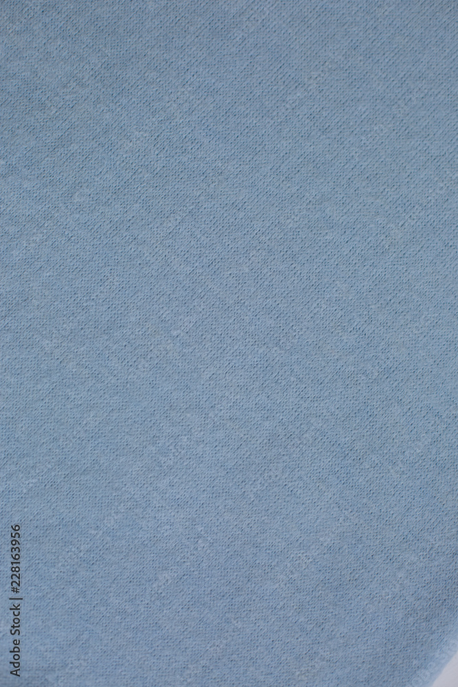 blue Angora fabric. fabric is blue. Angora. woolen fabric