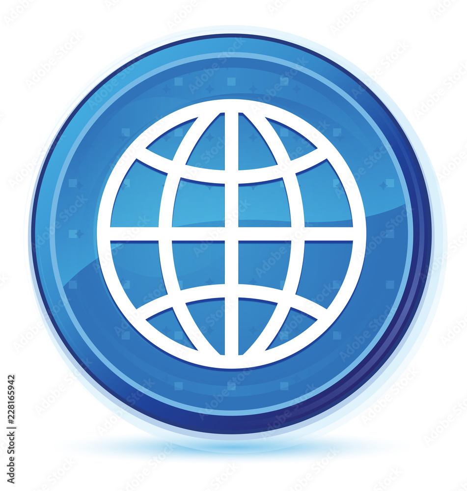 World icon midnight blue prime round button World icon midnight blue prime round button