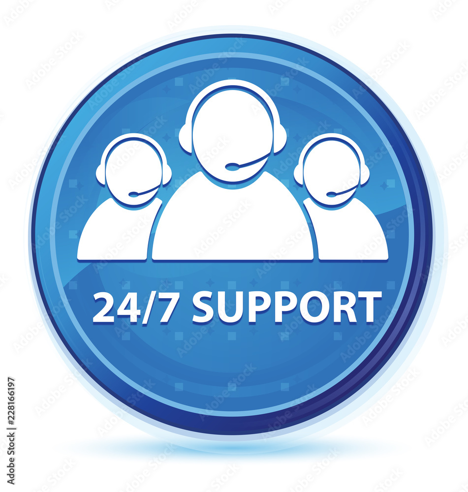 24/7 Support (customer care team icon) midnight blue prime round button 24/7 Support (customer care team icon) midnight blue prime round button