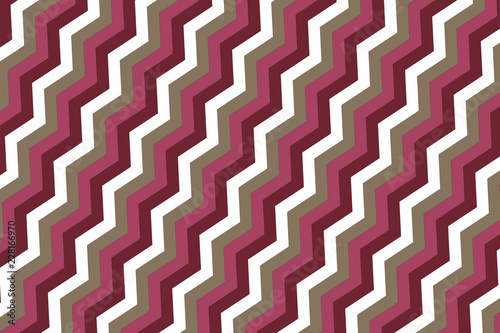 Zigzag pattern. Geometric background flat style illustration. Texture for print, banner, web, flayer, cloth, textile.