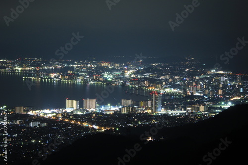 琵琶湖 夜景