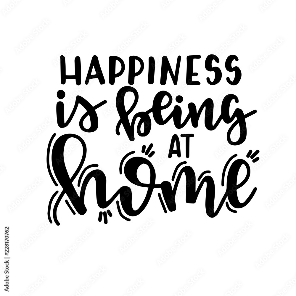 Hand drawn typography poster. Conceptual handwritten phrase Home and Family T shirt hand lettered calligraphic design. Inspirational vector Hand drawn typography poster. Conceptual handwritten phrase Home and Family T shirt hand lettered calligraphic design. Inspirational vector
