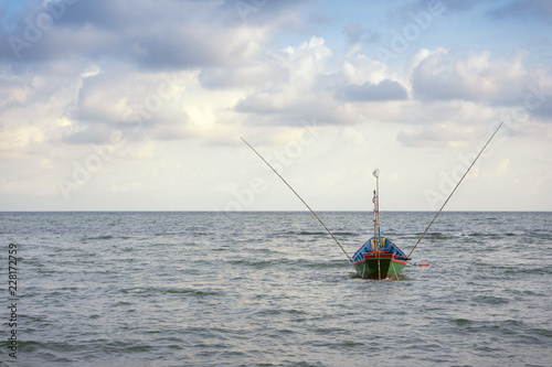 a boat of fishermen