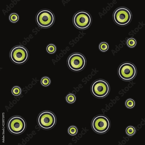 Tableau sur toile human eye optic vision pattern