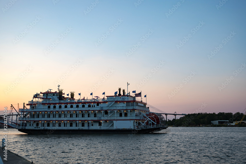 Riverboat in Savannah, Georgia