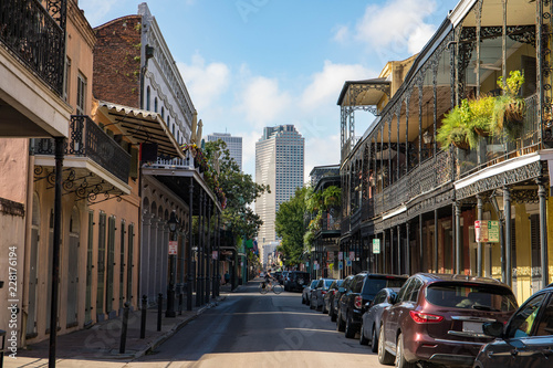 Fototapeta Naklejka Na Ścianę i Meble -  The beautful French Quarter in New Orleans, Louisiana