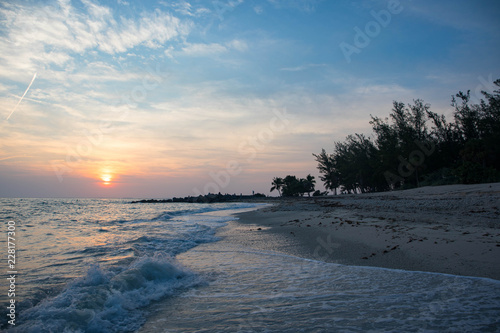 Beach in Fort Zachary Taylor Historic State Park, Key West, Florida photo