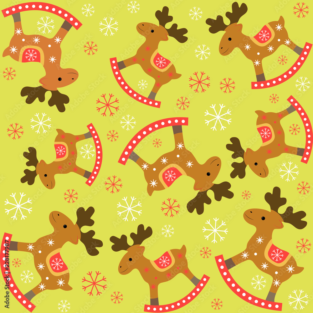 Obraz premium Christmas cartoon illustration