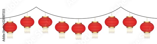 chinese lantern chain