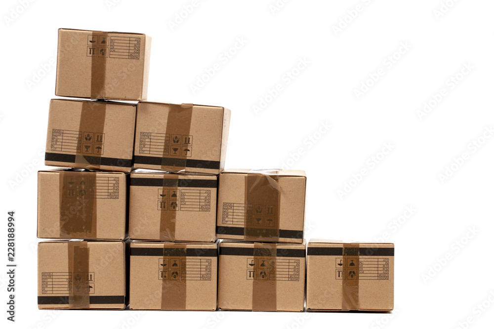 Classic cardboard boxes Classic cardboard boxes