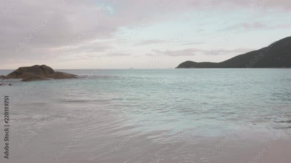 White sand beach in the Wilsons Promontory national park White sand beach in the Wilsons Promontory national park
