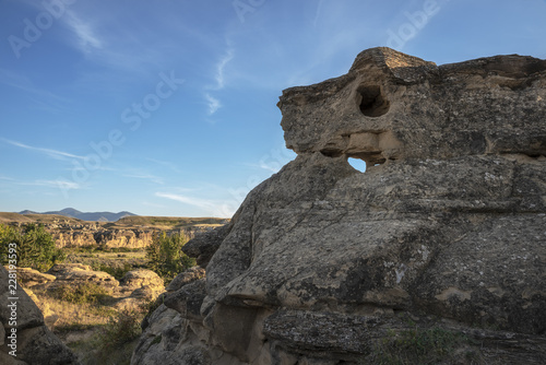 Writing on Stone Provincial Park Hoodoos photo
