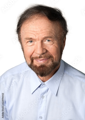 Portrait of a Smiling Senior Man