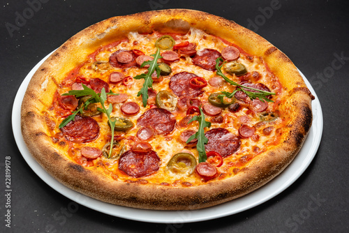 fresh italian pizza