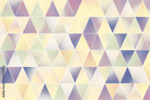 Abstract triangle strip generative art background. Artwork, colorful, drawing & pattern.