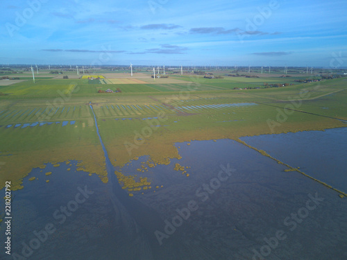 Nordsee. Vogelperspektive. photo