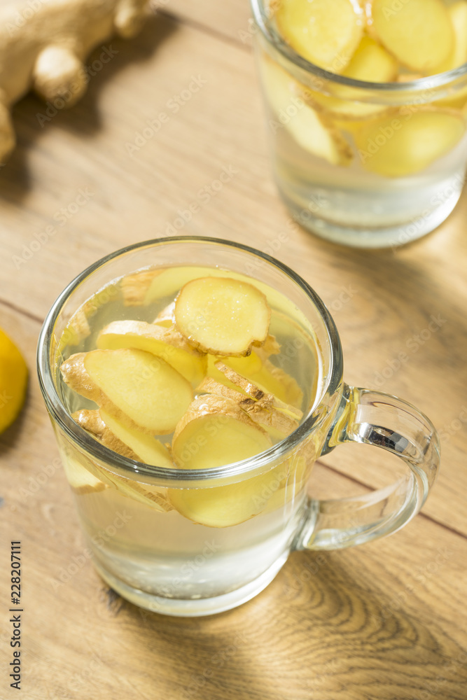 Homemade Fresh Ginger Tea Homemade Fresh Ginger Tea