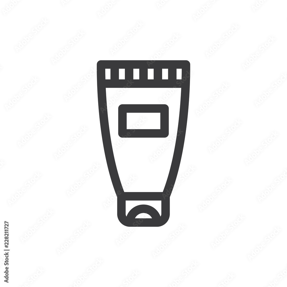 Hand cream vector icon Hand cream vector icon