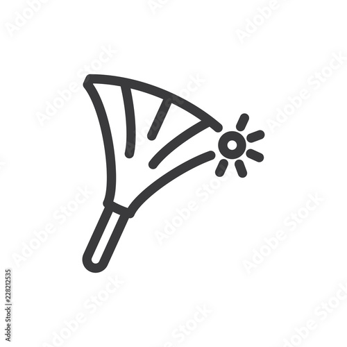 Cleaning service vector icon